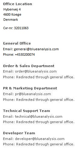 Company Team Information